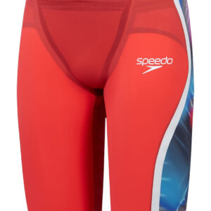 Speedo Fastskin LZR Pure Intent 2.0 Jammer - Red / Blue / Snow