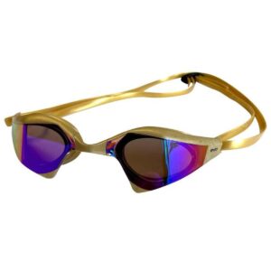Spurt Adrenaline Mirrored Swimming Goggles - Gold