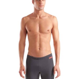 Arena Team Solid Jammer - Asphalt / Coral-0