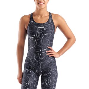 Arena Printed Full Body Kneesuit - Team Black