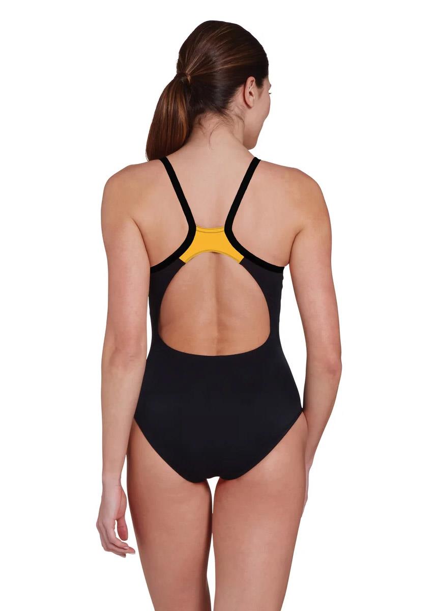Zoggs Pipeline Orange Strikeback Swimsuit
