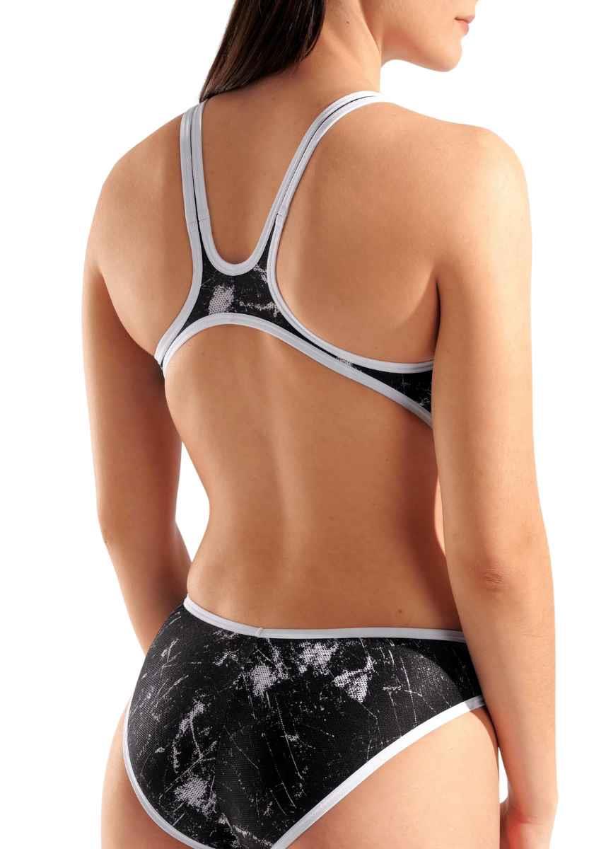 Arena Womens One Lacquer One Piece Swimsuit - Multi / Black / White-631050