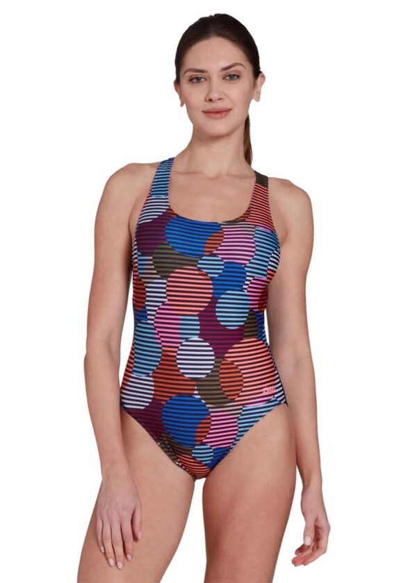 Zoggs Amalfi Sonic Back Swimsuit