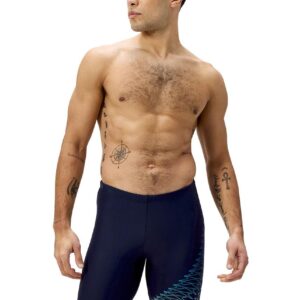 Speedo Medley Logo Jammer - Navy Blue