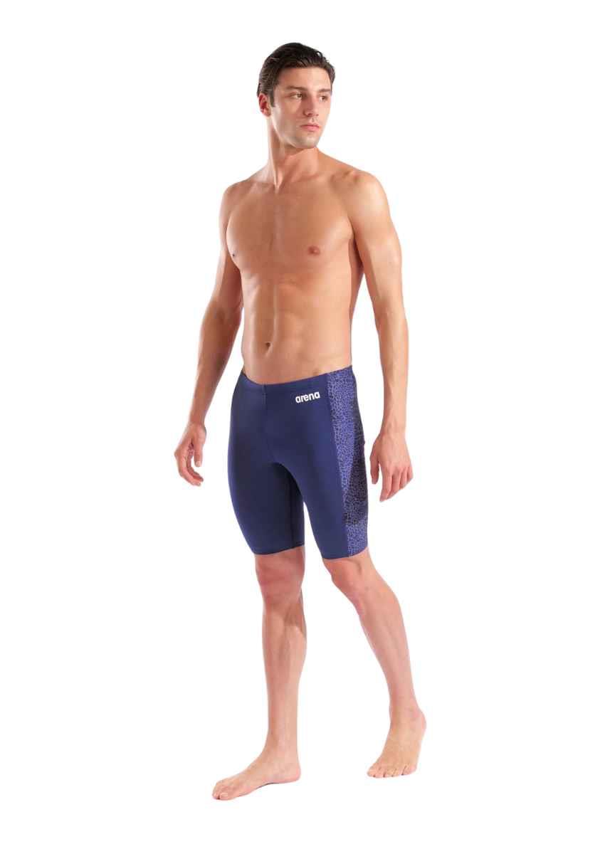 Arena Mens Snakeskin Jammer - Navy / Team Navy-631062
