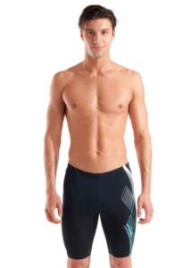Arena Mens Sea Water Swim Jammer - Black / Water