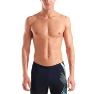 Arena Mens Sea Water Swim Jammer - Black / Water-0
