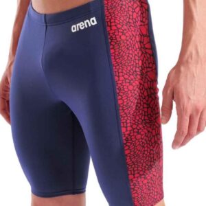 Arena Snakeskin Jammer - Navy / Team Red White Blue
