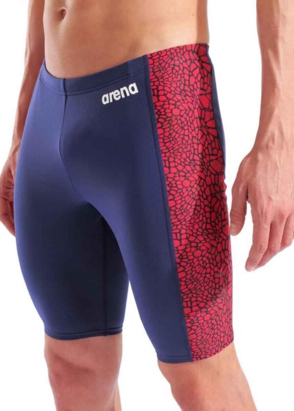 Arena Snakeskin Jammer - Navy / Team Red White Blue