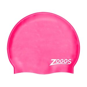Zoggs Silicone Swim Caps - Pink