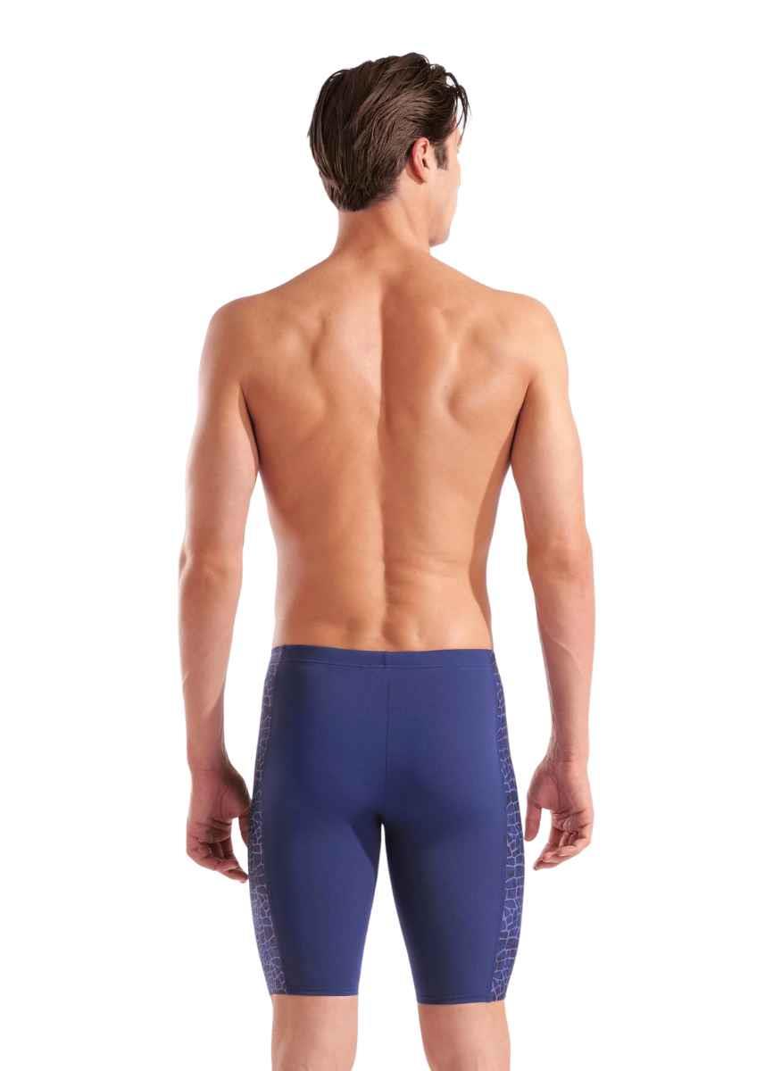 Arena Mens Snakeskin Jammer - Navy / Team Navy-631061