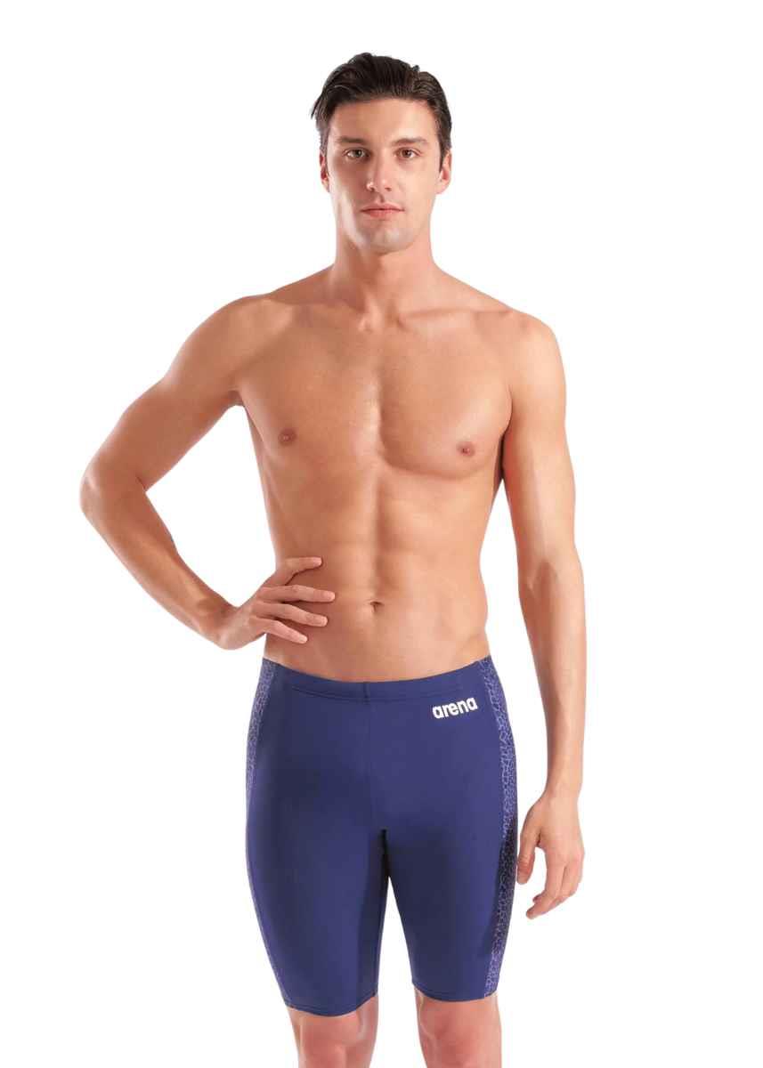 Arena Mens Snakeskin Jammer - Navy / Team Navy-631060
