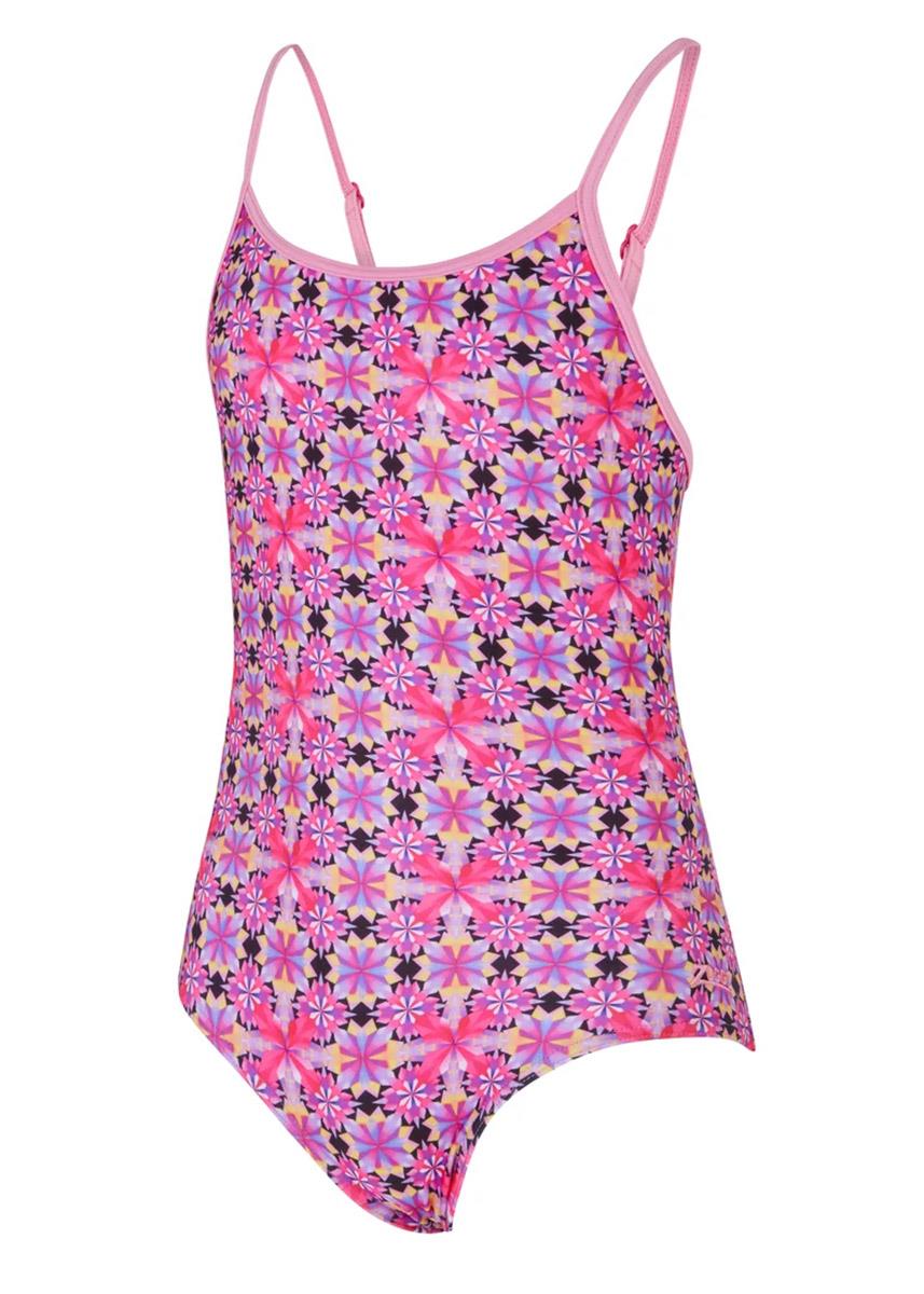 Zoggs Girls Magic Moroccan Starback Swimsuit-630778