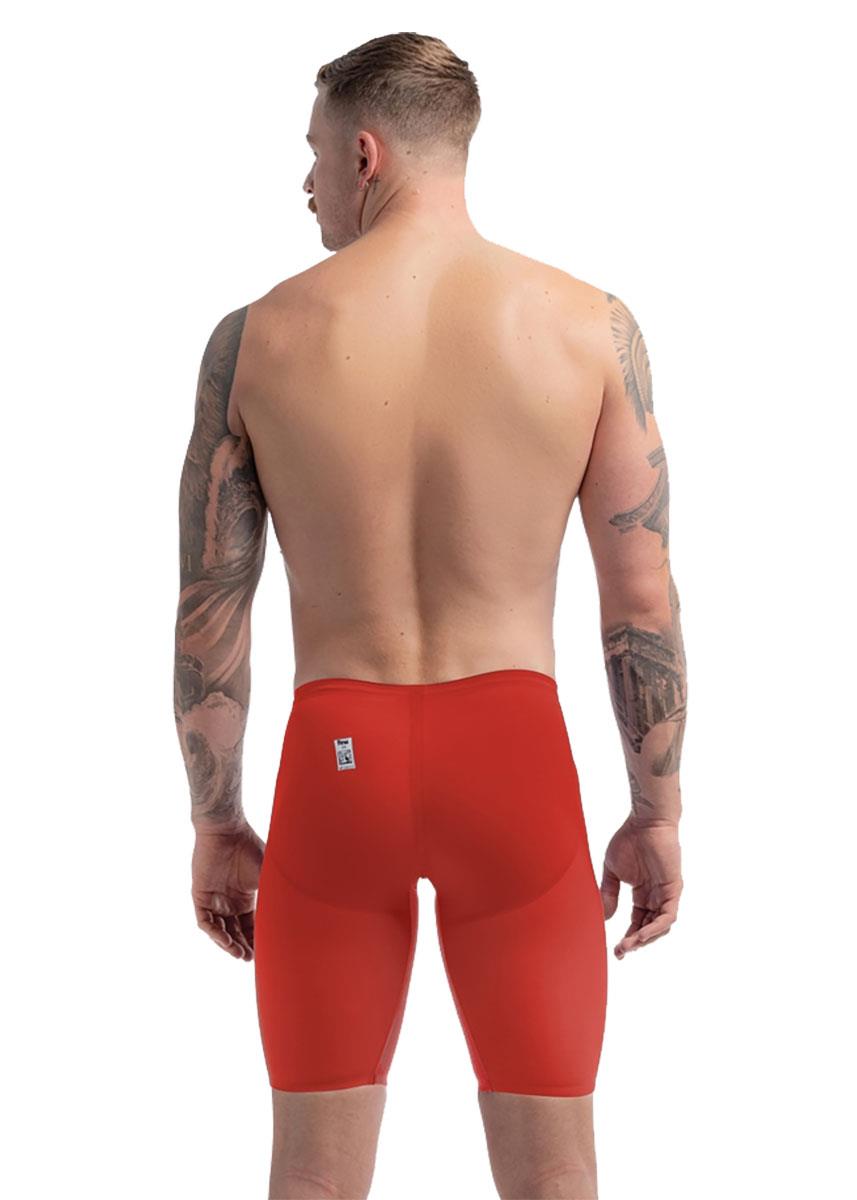 Speedo Fastskin LZR Pure Valor 2.0 High Waisted Jammer - Red / Blue-630310