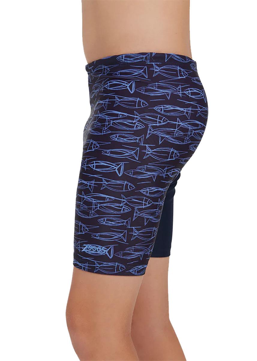 Zoggs Boys Fish Mid Jammer-630485