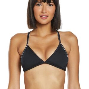 Uglies Revibe Solid Triangle Bikini Top - Black