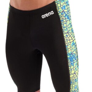 Arena Snakeskin Jammer - Black / Green / Multi