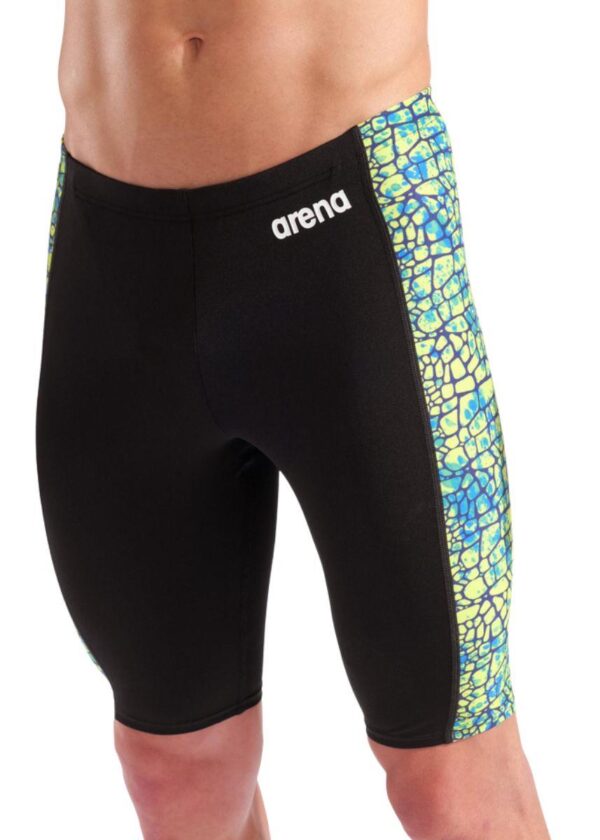 Arena Snakeskin Jammer - Black / Green / Multi