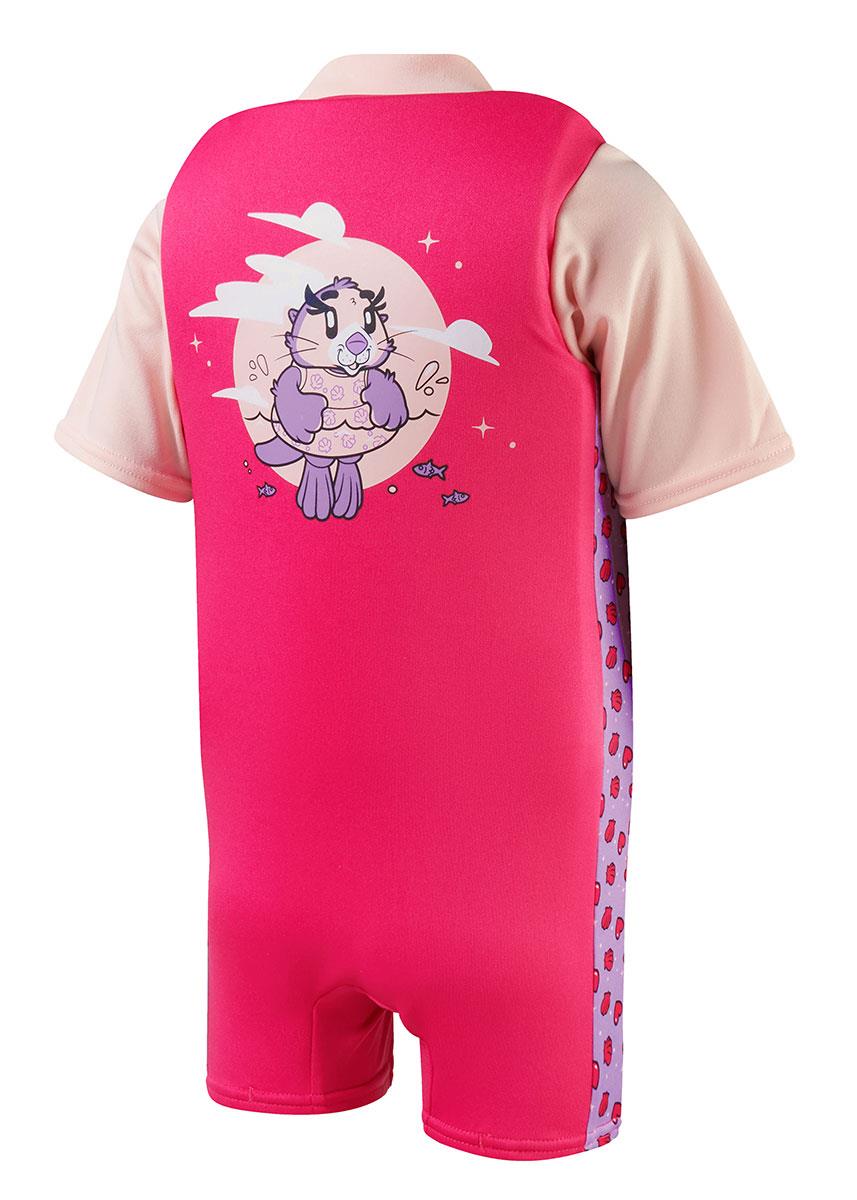 Speedo Infant Learn to Swim Aria Sea Otter Float Suit - Pink-631956