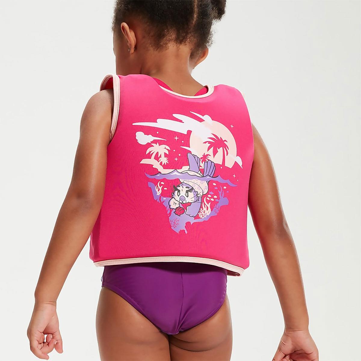Speedo Infant Learn to Swim Aria Sea Otter Float Vest - Pink-631953