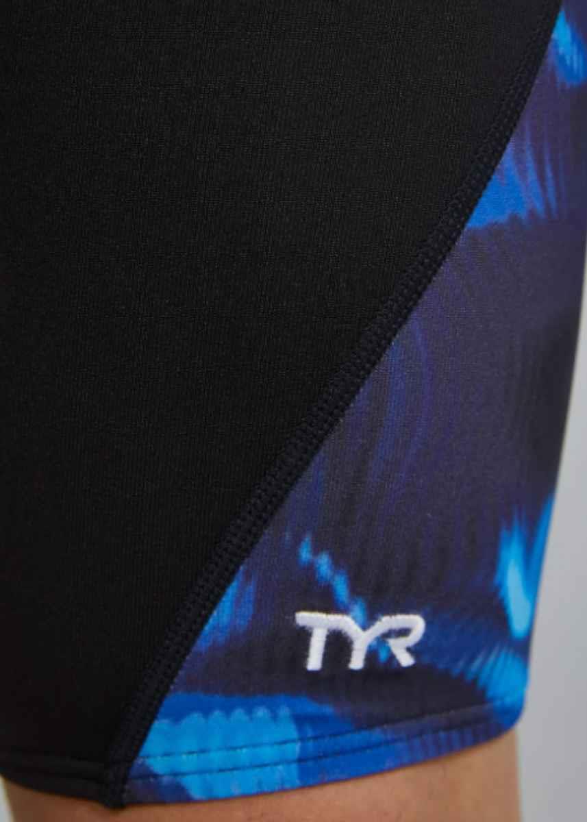 TYR Men's Durafast Elite Waveform Jammer - Blue-631412