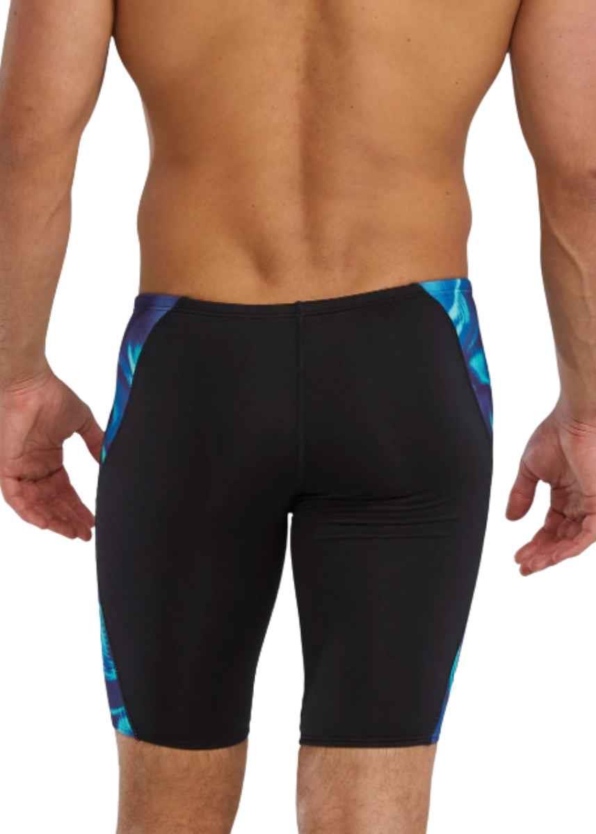TYR Durafast Elite Men's Jammer Waveform - Blue / Green-631414