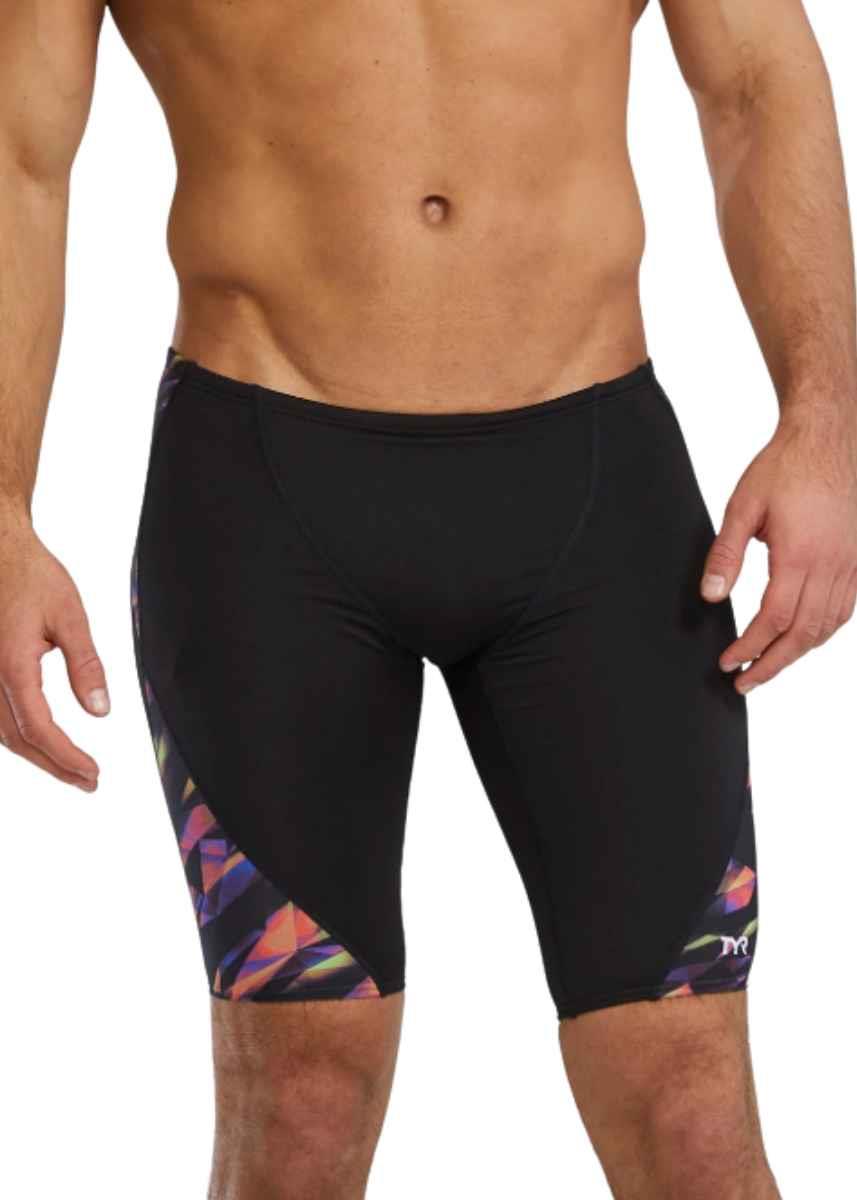 TYR Durafast Elite® Men's Jammer Swimsuit - Multi Triadic-631438