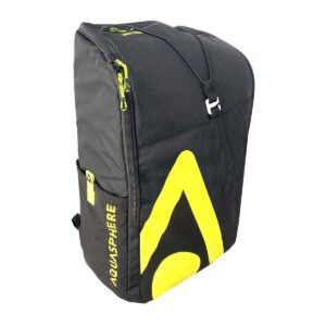 Aquasphere Pool Backpack - Black / Bright Yellow