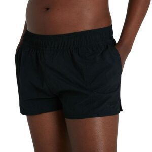 peedo Women's Essential Swim Shorts - Black