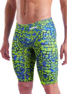 Arena Powerskin ST Next Limited Edition Snakeskin Jammer - Snake Green