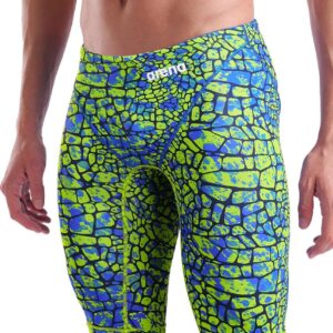 Arena Powerskin ST Next Limited Edition Snakeskin Jammer - Snake Green