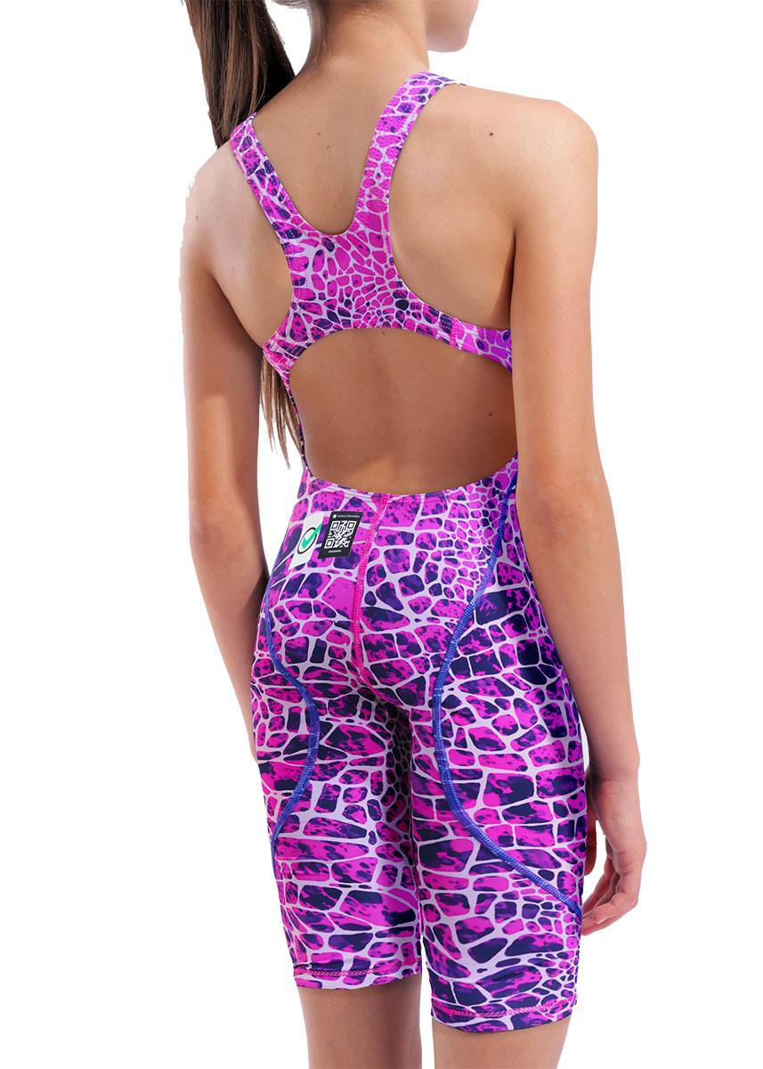 Arena Girls Powerskin ST Next Limited Edition Snakeskin Kneesuit - Snake Pink-631740