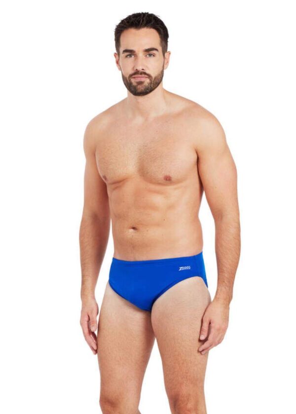 Zoggs Mens Cottesloe Racer Swim Briefs - Royal Blue