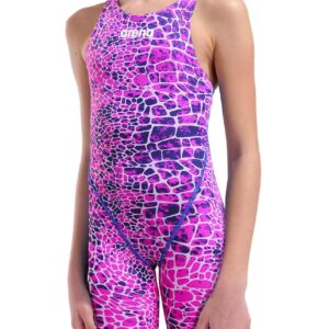 Arena Girls Powerskin ST Next Limited Edition Snankeskin Kneesuit - Snake Pink