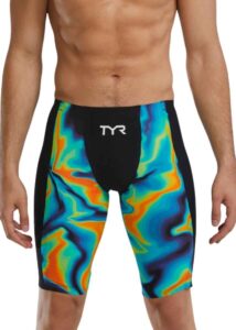 TYR Men's Shockwave High Waist Jammer - Infrared