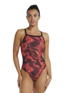 TYR Durafast Elite® Women's Waveform Diamondfit Swimsuit - Red