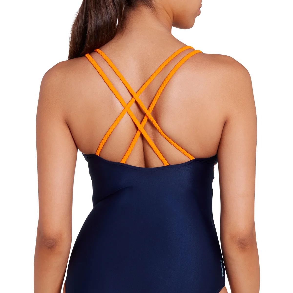 Zoggs Women's Elegance Braid Crossback Swimsuit-631497