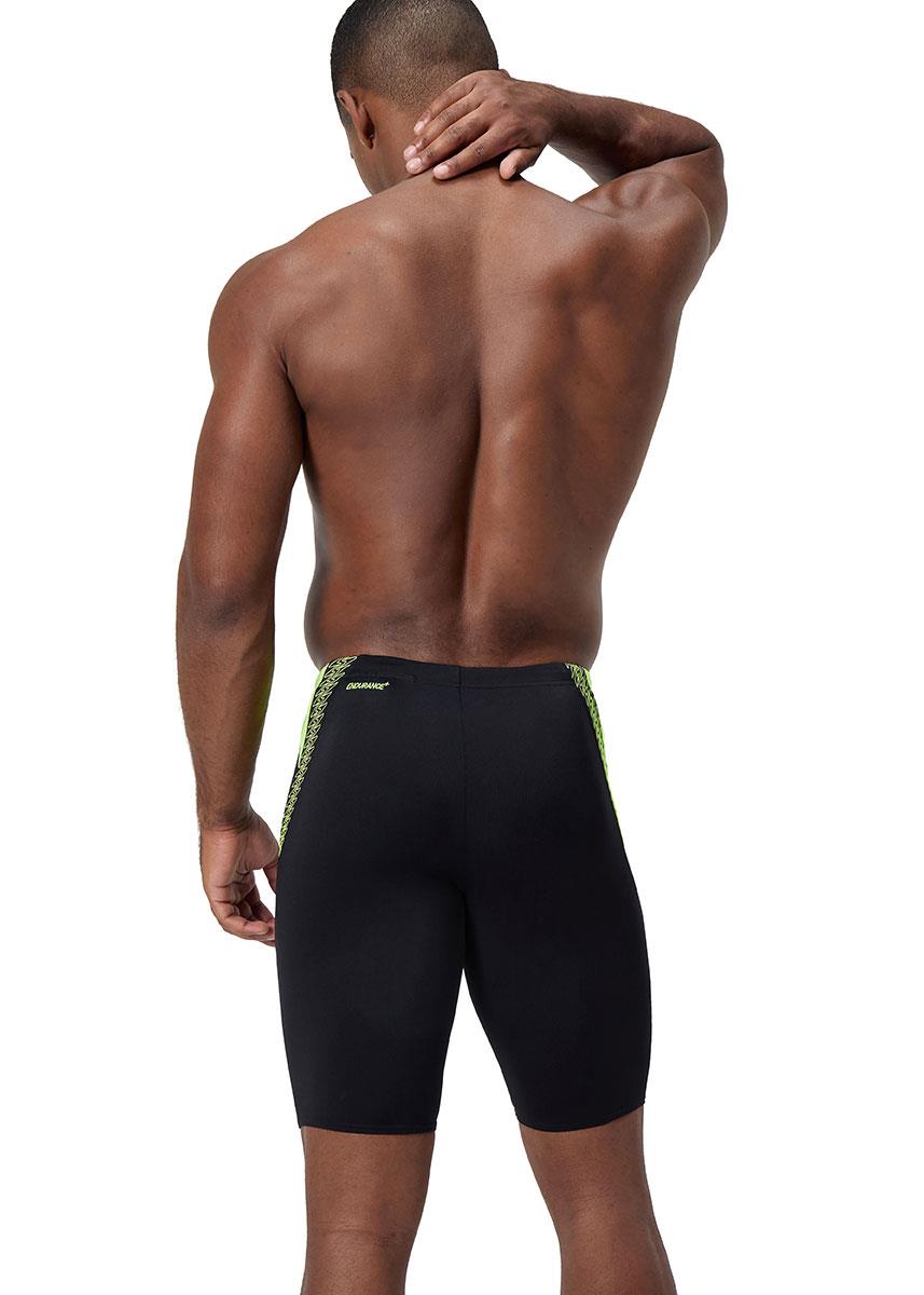 Speedo Mens Hyperboom Splice Jammers - Black / Hyper Yellow-632150