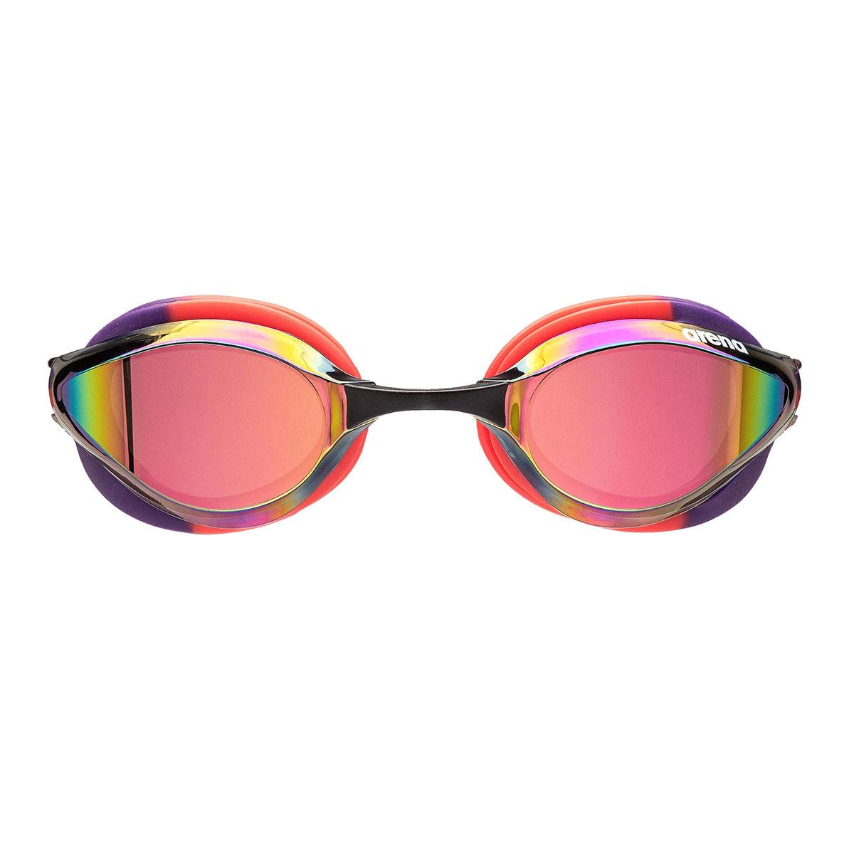 Arena Python Mirror Goggles - Copper / Plum / Coral-632192
