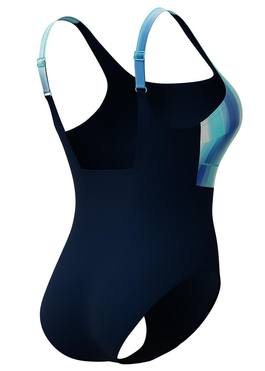Speedo Women's Shaping ContourEclipse Swimsuit - True Navy-632184