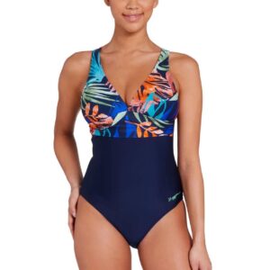 Zoggs Women's Elegance Braid Crossback Swimsuit
