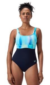 Speedo Women's Shaping ContourEclipse Swimsuit - True Navy