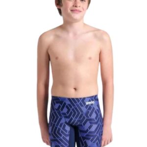 Arena Boy's Escape Swim Jammer - Navy / Team Blue