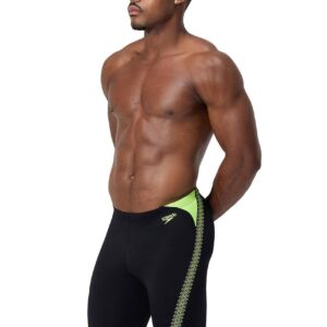 Speedo Hyperboom Splice Jammers - Black / Hyper Yellow