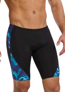 TYR Durafast Elite Men's Jammer Waveform - Blue / Green