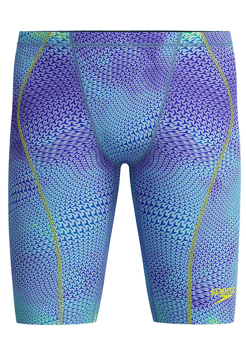 Speedo Fastskin HyperSpark Printed Jammer - Blue-631926