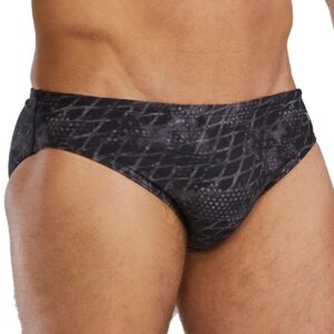 TYR Durafast Elite Briefs - Black / Steel