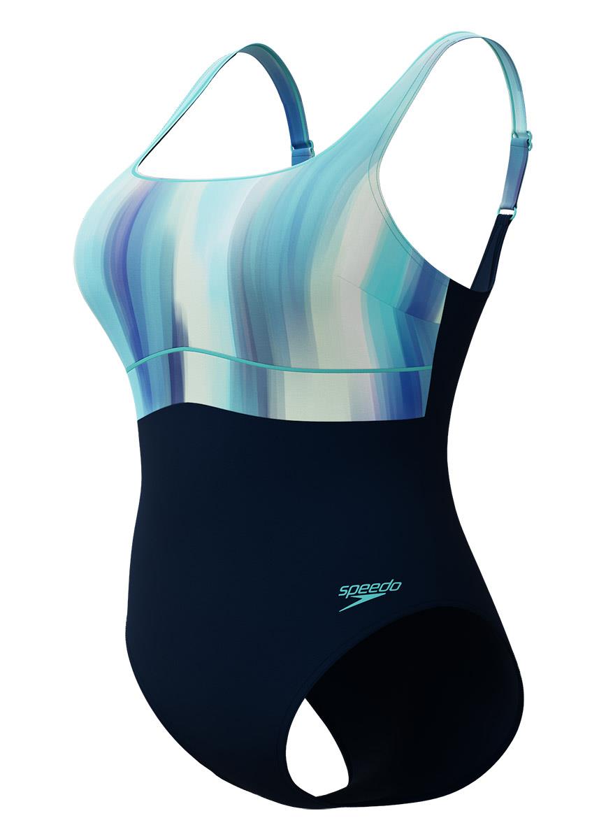 Speedo Women's Shaping ContourEclipse Swimsuit - True Navy-632183