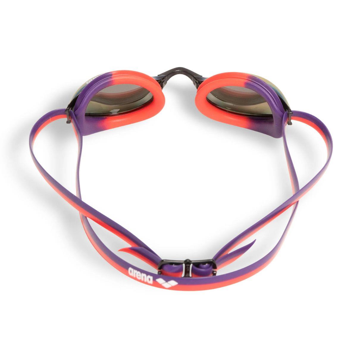 Arena Python Mirror Goggles - Copper / Plum / Coral-632193