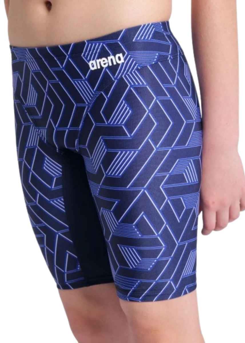 Arena Boy's Escape Swim Jammer - Navy / Team Blue - Navy / Team Blue-631314